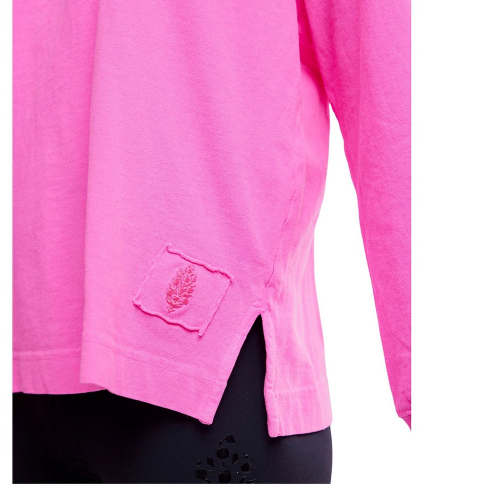 NWT Free people movement hustle layer top fuchsia flirt extra small - Picture 6 of 8